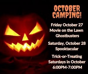 We still have some great camping spots available in October🎃! With so many fun events, it is a great time to camp👻! You can book online at santeelakes.com or call the office 619-596-3141. | Santee Lakes