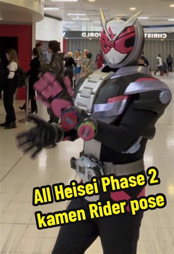 Kamen Rider Cosplay Poses from 2009 to 2019