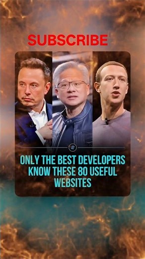 80 Secret Websites Every Developer Needs! 💻🔥#programming#aiwebsite#coding2026