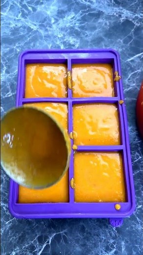 Portion Squash Soup Like a Pro! 🍂✨ The EASIEST Freezer Meal Prep Hack