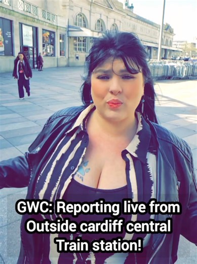 Live Weather Update from Cardiff Central Train Station