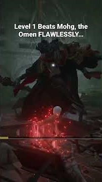 How to beat Mohg, the Omen… (Lvl 1, No spirit summons, and no armor) #gaming #eldenring #mohg