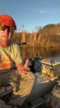 Using PowerQueen battery on the JonBoat. #fishing #outdoors #crappie