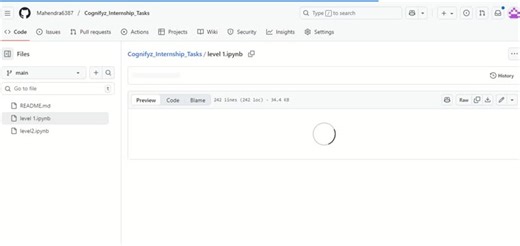 #cognifyztechnologies #cognifyz #cognifyztech | Mahendra Yadav