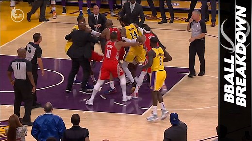 When Rajon Rondo and Chris Paul squared off in this epic game between the Rockets and the Lakers, there were a lot of events leading up to it that caused tensions between the two teams to run so high. | bballbreakdown