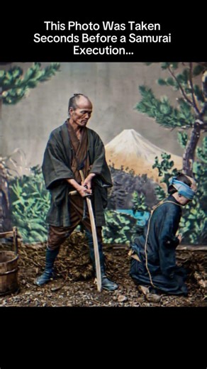 This Photo Was Taken Seconds Before a Samurai Execution