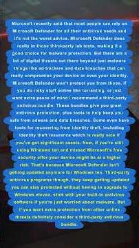 Microsoft Defender: Enough? Third-Party Antivirus Review