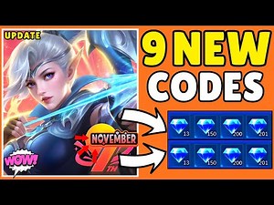 Mobile Legends Redeem codes November, 2025 - MLBB Diamond Codes + Promo Diamonds Anniversary 2025