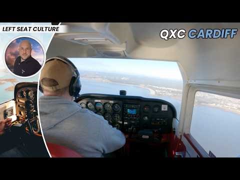 My First Solo Cross Country Flight | Gloucester–Cardiff–Halfpenny Green | UK PPL