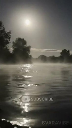 Night River Waves Sound 🌊 | Water Sounds