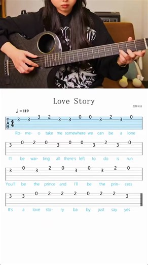 love story #lovestory #吉他教学入门零基础 #零基础吉他教学 #turtorialforyou #musicmaker #guitar #guitarr #guitartutorial #guitarsolo #guitartok
