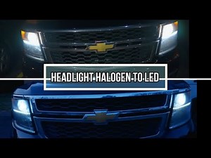 How to Replace Headlights /Chevy Suburban 1500/ LED/ LIGHT/ 2015/