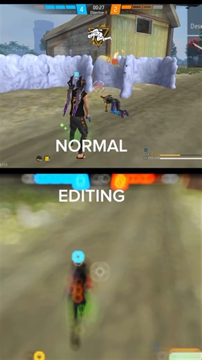 NORMAL+ EDITING ⚡😀 (CAPCUT)#freefire #shorts