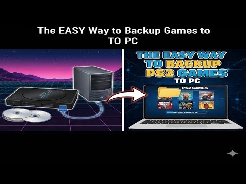 The EASY Way to Backup PS2 Games to PC