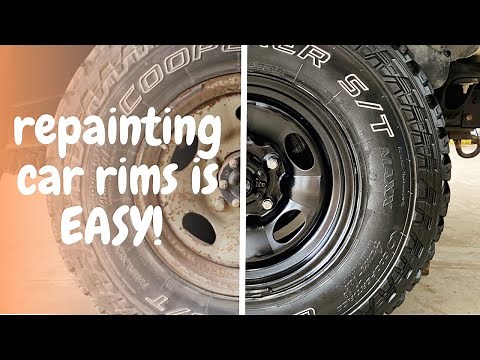 How to Easily Repaint Your Car Rims