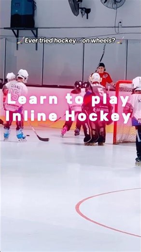 Have you tried hockey on wheels? 🏒 Learn to Play Inline Hockey in Auckland! 🏒 #hockey #shorts