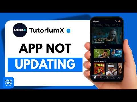 How to Fix Prime Video App Not Updating | Update Error Fix