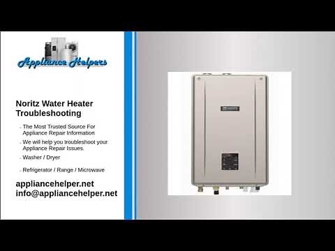 Noritz Water Heater Troubleshooting