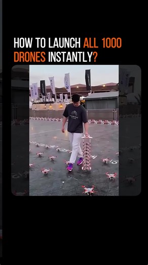 Drone light shows look like magic because of the software. But the real bottle-neck has always been the manual setup. Imagine placing 1,000 drones by hand one by one on a grid. It takes a massive team and hours of back-breaking labor. This clip shows how smart engineering is finally fixing the problem. They are using a custom rack to deploy drones in seconds. Instead of walking miles, one person can set up an entire fleet. This is how you move from a hobby to a real business. You have to find th