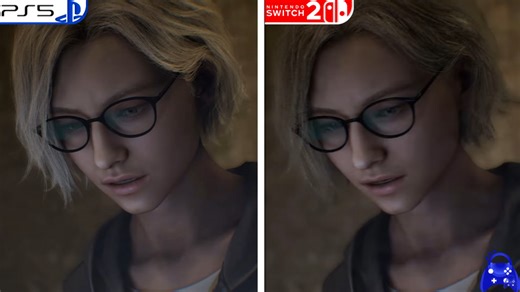 Resident Evil Requiem "Switch 2 Vs. PS5" graphics comparison