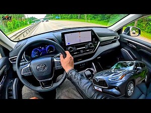 2025 Toyota Highlander 2.5 Hybrid 248HP | POV Test Drive + Real Consumption