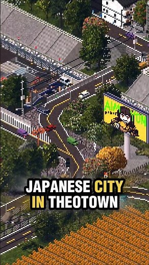 TheoTown Japanese City Showcase ✨️🏙 #theotown #japan #games
