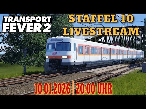 Transport Fever 2 Norddeutschland 🔴 LIVESTREAM Aufzeichnung vom 10.01.2026 🔴Gemütlicher Bastelabend