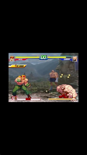 Alex's Super in CAPCOM Fighting Evolution