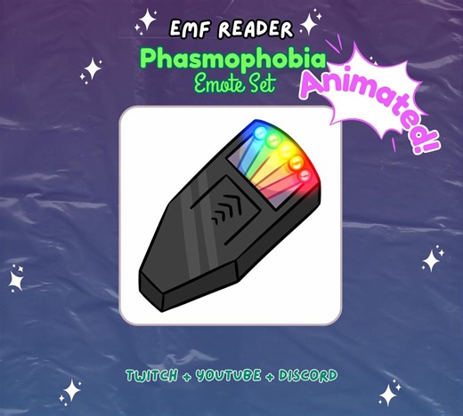Animated Phasmophobia EMF Twitch Youtube Emote - Etsy