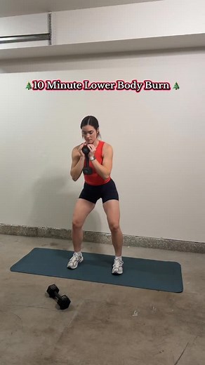 Emi on Instagram: "A quick lower body workout from my 12 Days of Fitmas challenge in my app! 🎄💪🏼 Changing your old habits to new healthy ones isn’t always about doing the most! Taking 10 minutes out of your day to focus on movement is all you need sometimes! And it DOES make a difference. 👏🏼 The Workout: 3 Rounds 15 of each exercise. Bonus is 1 min wall sit at the end of each round! #12daysoffitmas #fitmaschallenge #homeworkout 10minuteworkout lowerbodyworkout workouts for moms"