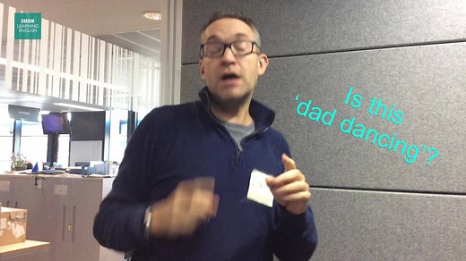 Is Rob performing the latest dance trend? 💃🏾 Watch this and then learn more about ‘dad dancing’ in The English We Speak… https://bbc.in/33CJPxh #learnenglish #bbclearningenglish #vocab #elt #esl #dance #dancing #daddancing #dancemoves #dancefloor #learndance #dad #craze #trend | BBC Learning English