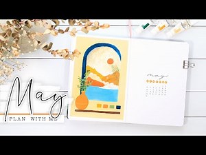 MAY 2021 Plan With Me // Bullet Journal Monthly Setup