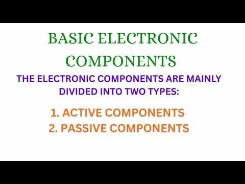Active and passive components