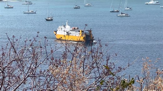 End of a legacy providing services to St.Vincent and Bequia. Now being put on Anchor. | Lite FM - Bequia