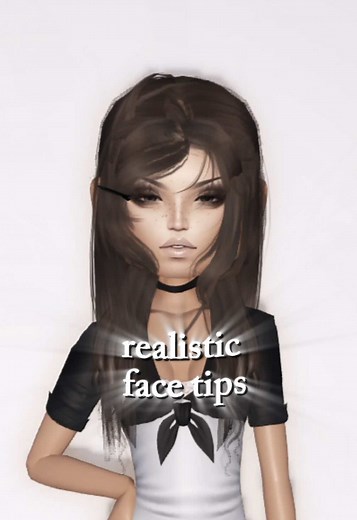 how to make realistic faces like me in dti !! | #dti #dresstoimpress #facetutorial #dtihacks #tutorial