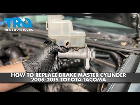 How to Replace Brake Master Cylinder 2005-2015 Toyota Tacoma