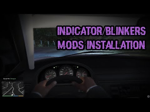 How To Install Car Indicator/Blinkers Mod In GTA 5 PC