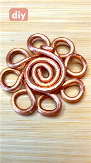 DIY Wire Flower #diy #wireart #handmade