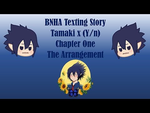 BNHA/MHA Texting Story 'Tamaki x (Y/n)' Chapter One: The Arrangement~