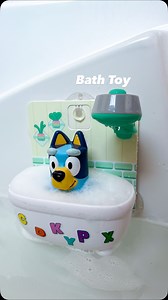 FOLLOW me and comment BATH for the link!🛁 You know we love bath toys (and Bluey), and this is such a fun one! My 1.5 yo took a LONG bath this afternoon because he didn’t want to stop playing! The shower attachment is very unique, and anything that makes bubbles is always a win🫧 . . . . . #momof3 #momlife #toddlermom #momfinds #activitiesforkids #playideas #toyreview #giftideasforkids #giftsforkids #giftguide #christmasgifts #bathtoys #blueytoys #toddlertoys | Create Like Chloe