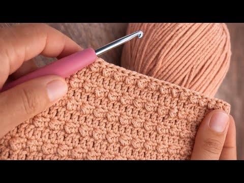 Super Easy 3D Crochet Stitch Anyone Can Make!