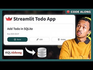 Streamlit To Do List App | Master Callbacks, State & Forms