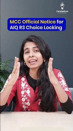 URGENT MCC NOTICE: Round 3 Choice Locking Window is LIVE | Do This Before 8 AM Tomorrow