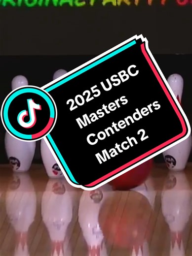 2025 USBC Masters Contenders Round Match 2 (Dom Barrett vs. Nate Stubler) #sports #bowling #bowlingtiktok #pba #usbcmasters