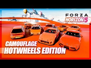 Forza Horizon 5 - Hot Wheels Camouflage! (Mini Games & Random Fun)