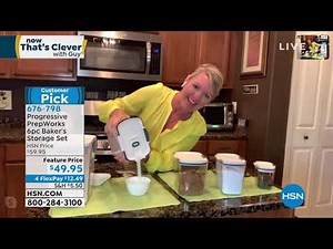 Progressive PrepWorks 6piece Baker's Storage Set