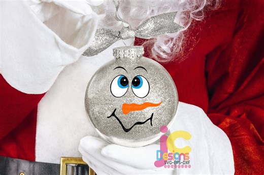 Snowman Face SVG, Christmas Cut File (digital Download) - Etsy