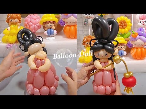 Making Lanterns With Balloons | Balloon Basics Tutorial | MeyiaArtBalloon#balloondecorationideas
