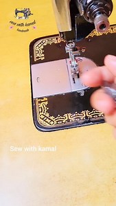 Sewing Tips And Tricks how to use Single one sided foot ...@sew_with_kamal #sewwithkamal #viral #sewing #stitching #costura #explore #reels #instagram #trending #relatable #viral #fyp #trendinglace #fbreels #explore #explorepage #tipsandtricks #sewwithkamal | Kamal Sidhu