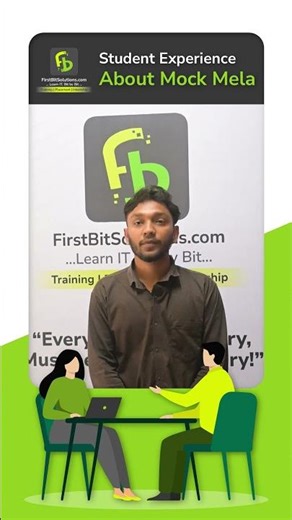 During his Java Full Stack mock interview!